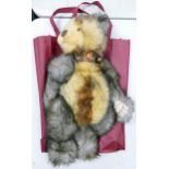 Charlie Bear Large Quality Teddy Bear Lincoln, height 59cm, with tag & presentation bag