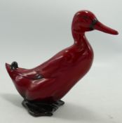 Royal Doulton Flambe Duck, height 15cm