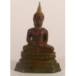 Bronze Small Buddha Figure, height 16cm