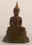 Bronze Small Buddha Figure, height 16cm