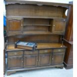 Large Modern Mahogany Dresser Sideboard, 175 x 46 x 197 height