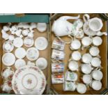 A mixed collection of items to include Royal Albert & similar spare lids, Duchess branded coffee
