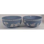 Two Wedgwood Jasperware Fruit bowls, each with diameter 20cm(2)