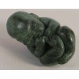 Small Bronze Figure of Human Baby, length 7cm