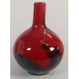 Royal Doulton Flambe Veined 1618 Vase, height 24.5cm