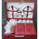 Sirram Vintage Picnic Hamper with contents