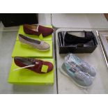 5 pairs of ladies shoes. 3 pairs hotter BNWT. Size 6.5 and 7
