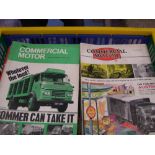 A large collection of The Commercial Motor magazines