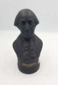 Wedgwood black George Washington bust.