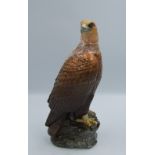 Large Golden Eagle whisky decanter, issued in 1969 (empty).