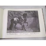 Folio of Spanish horse prints depicting 18th Century works of art