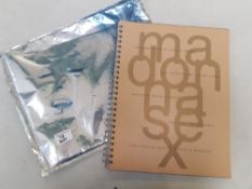 1990s copy of Madonna 'Sex' book with original opened foil sleeve