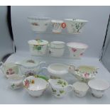 A collection of Shelley Items to include Milk Jugs & Sugar bowls in dainty , regent, vincent,
