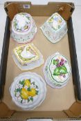 Franklin Mint Le Cordon Bleu wall hanging novelty jelly moulds(5)