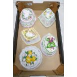 Franklin Mint Le Cordon Bleu wall hanging novelty jelly moulds(5)