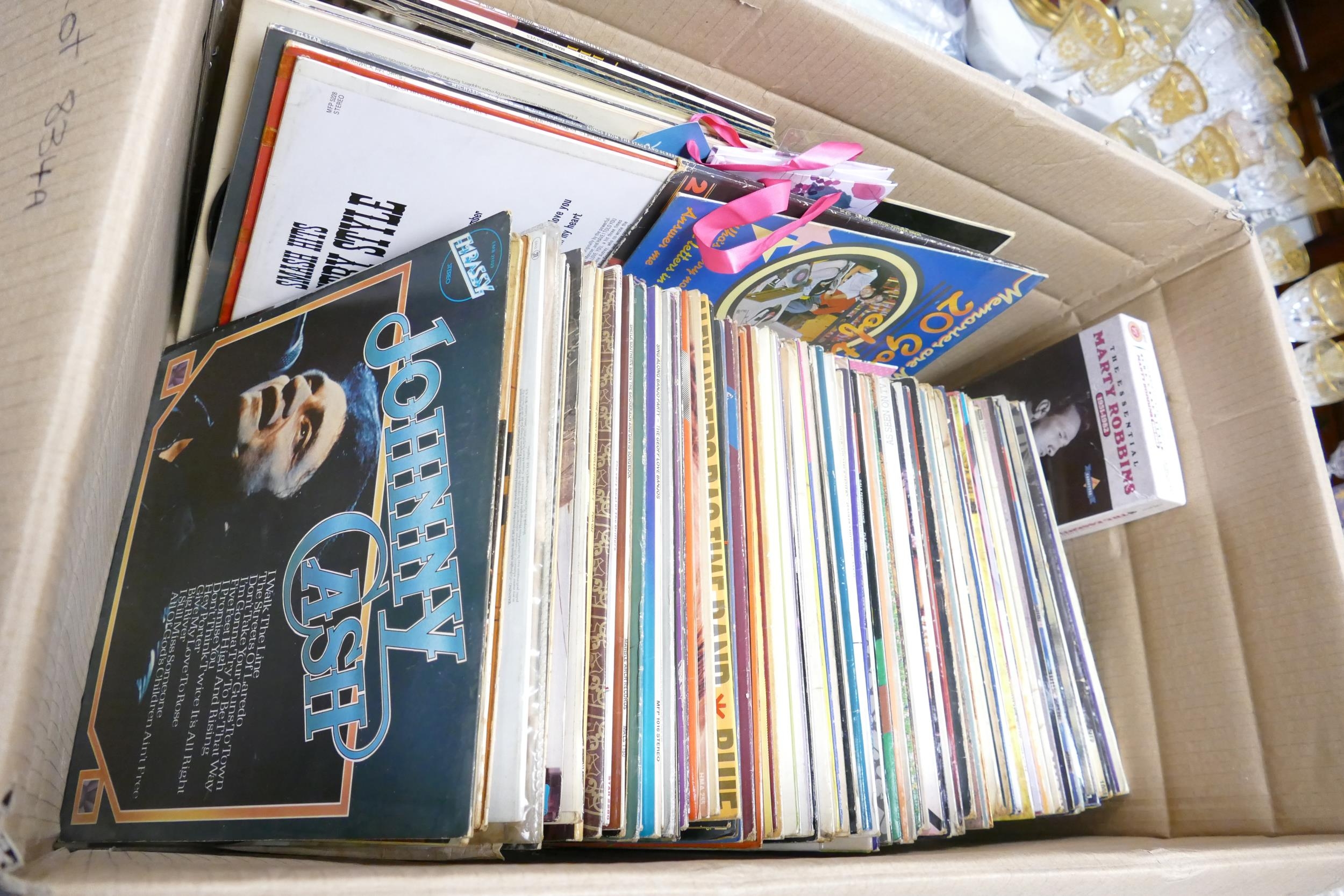 A large collection of Jazz , Easy Listening & Classical lp's & singles, see images for list of