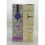 Boxed Pommery brut rose royal together with a boxed bottle of Moet & Chandon imperial champagne (2)