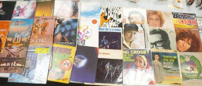 A large collection of Rock & Pop 1960's & 70's Lp's including Abba, Andy Williams, Barclay James