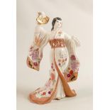 Coalport limited edition figure Madame Butterfly