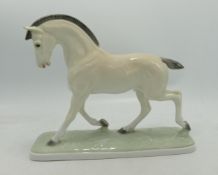 Continental Figure of Walking Horse, height 18cm
