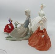 A mixed collection of items to include Royal Doulton Bunnykins figures Jessica, small Autumn