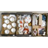 A mixed collection of items to include Royal Worcester Poppies patterned items, large