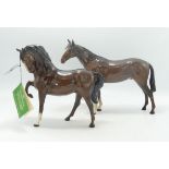 Boxed Royal Doulton Horse Figures (2)