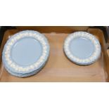 Wedgwood Queensware four dinner plates and two side plates