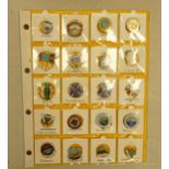 English Bowling club enamel badges x20 on one page. This is one lot of 15 similar lots offered by us