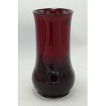 Royal Doulton Flambe Vase: height 18.5cm