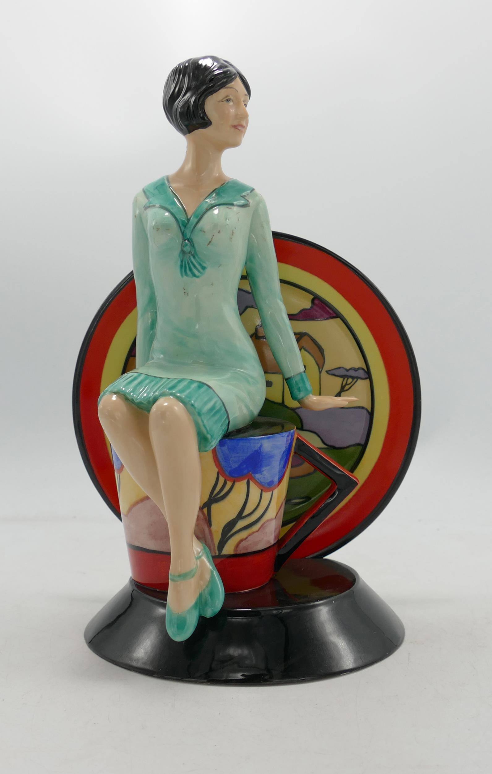 Kevin Francis / Peggy Davies Figure Young Clarice Cliff, limited Edition of 900