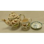 Emma Bridgewater Birds, Birds, Birds patterned teapot & milk jug(2)