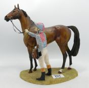 David Geenty. The Hamilton Collection Horse Figure At The Winning Post