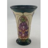 Moorcroft Floxglove patterned vase, dated 93, height 15cm