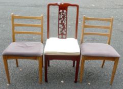 Three Non Matching Chairs