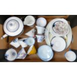 A collection of miscellaneous Shelley tea ware(24 pieces)