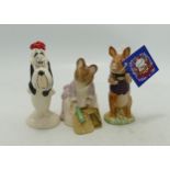 John Beswick Limited Edition UKI Figure Droopy, Beswick Pig Promenade figure James & Beatrix