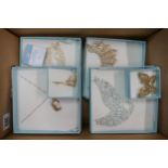 6 pieces of boxed high quality costume jewellery from the 'Eternal collection'. Comprising 4