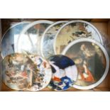 A collection of Wedgwood Unusual Wall Plaques , largest diameter 28cm(8)