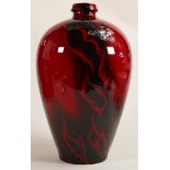 Royal Doulton Burslem Artwares Large Flambe Jintan Vase BA19. Limited Edition.