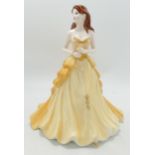 Boxed Coalport Figure Golden Anniversary