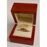 Clogau welsh 9ct rose gold hallmarked wedding band / ring of ancient Celtic design, weight 4.1g,