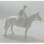 Beswick overpainted white Huntsman 1501