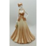 Coalport Large Boxed Lady Figure Yvonne