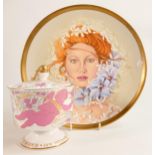 Coalport Royal Wedding Bonbonniere (height 15cm) , limited edition & similar D Valenza 78 cabinet