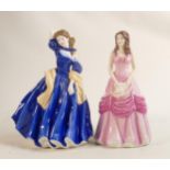 Royal Doulton lady figures Cathy and Grace