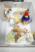 A collection of Beswick Beatrix Potter, Animaland , Country Folk & Winnie the Pooh figures,