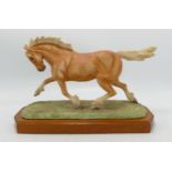 Wedgwood for Danbury Mint Valiant The Welsh Cob Horse figure