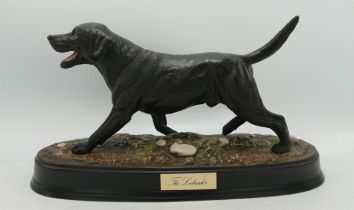 Royal Doulton Dog Figure The Labrador on ceramic plinth