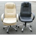 2x office Swivel chairs. State of disrepair.